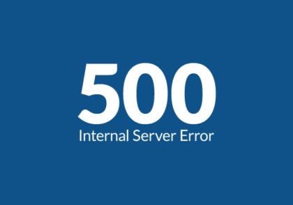 Http 500 Internal server Error