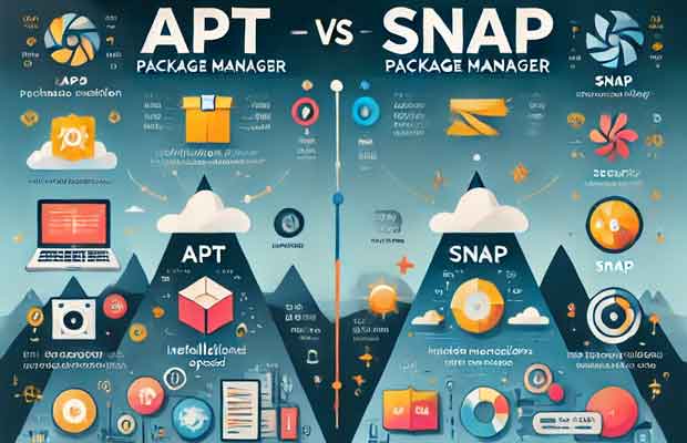 Snapd و تفاوت آن با apt در لینوکس